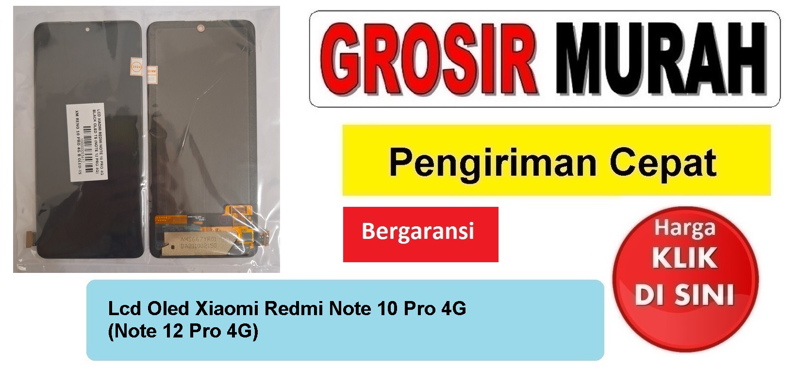 Lcd Oled Xiaomi Redmi Note 10 Pro 4G (Note 12 Pro 4G)