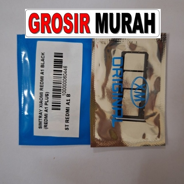 Simtray Xiaomi Redmi A1 (Redmi A1 Plus) Tempat Kartu Simcard Simlock Sim Lock Slot Sim Tray Card