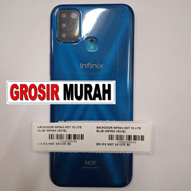 Backdoor Infinix Hot 10 Lite X657B Backcover Tutup Belakang