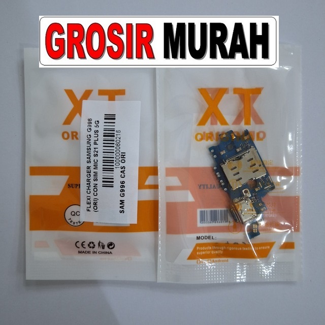 Flexi Charger Samsung G996 S21 Plus 5G ori Fleksibel Flexible Fleksi Flexibel Flex Con Tc Connector Pcb Konektor cas papan board charging