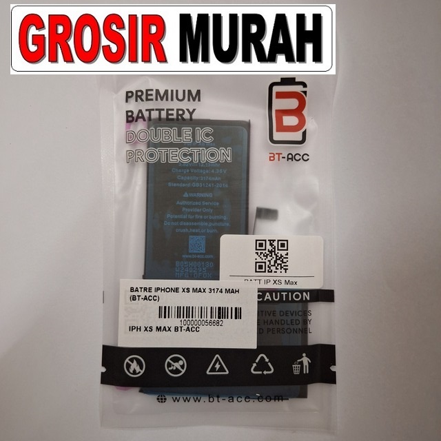 Batre Iphone Xs Max 3174 Mah (Bt-Acc)