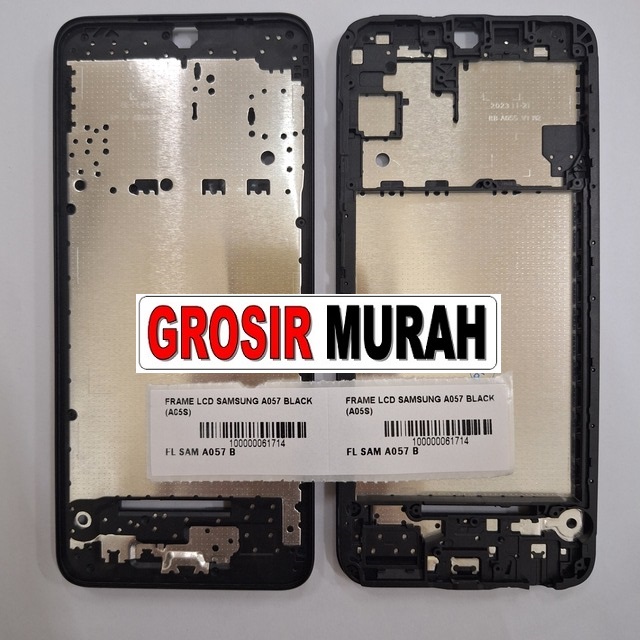 Frame Lcd Samsung A057 A05S Middle Frame Front Dudukan Tulang Tengah Bazel lcd Bezel Plate