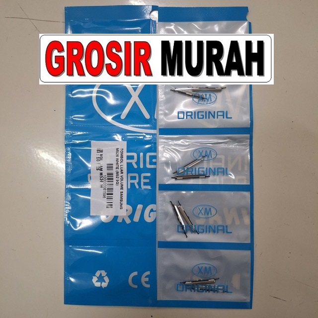 Tombol Luar Volume Samsung M526 M52 5G Power samping Pernik Rubber Button