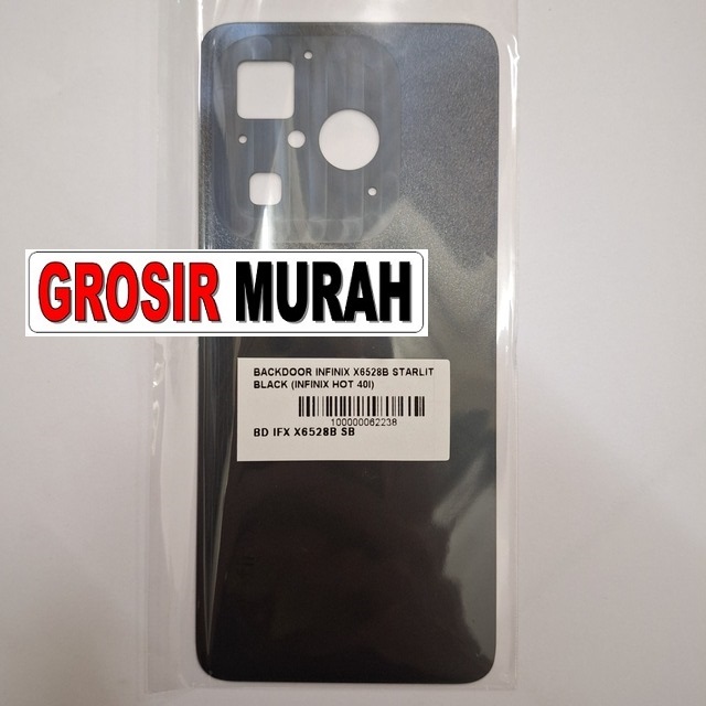 Backdoor Infinix X6528B Hot 40I Backcover Tutup Batre