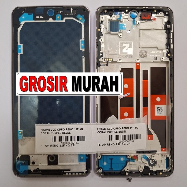 Frame Lcd Oppo Reno 11F 5G Middle Frame Front Dudukan Tulang Tengah Bazel lcd Bezel Plate