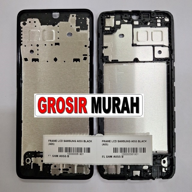 Frame Lcd Samsung A055 A05 Middle Frame Front Dudukan Tulang Tengah Bazel lcd Bezel Plate