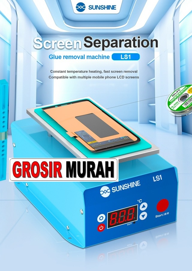 Mesin Pemisah Lcd Sperator Sunshine Ls1 Perlengkapan Service Toolkit Alat Serpis teknisi Spare Part Hp Grosir