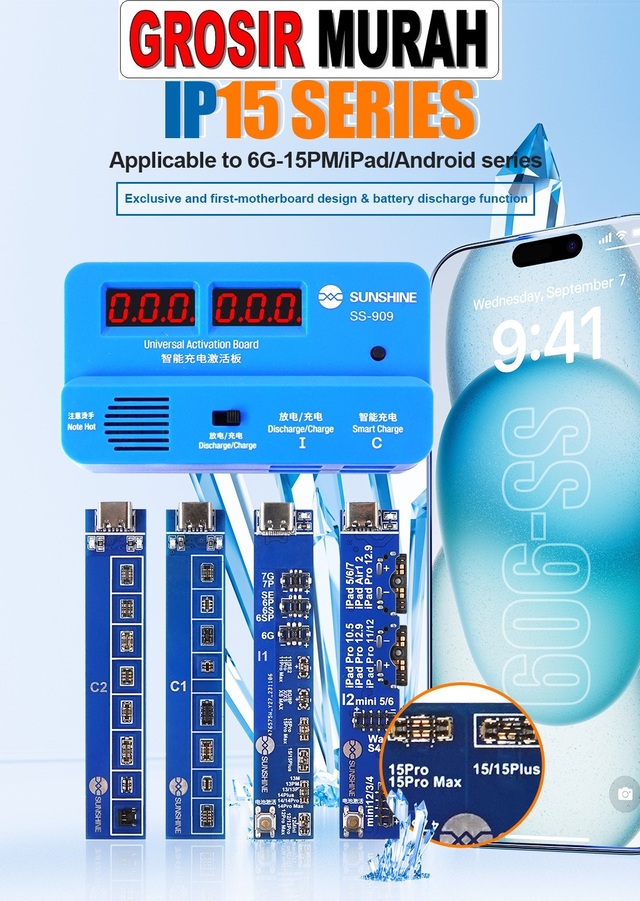 Tool Board Universal Charge Digital Sunshine Ss-909