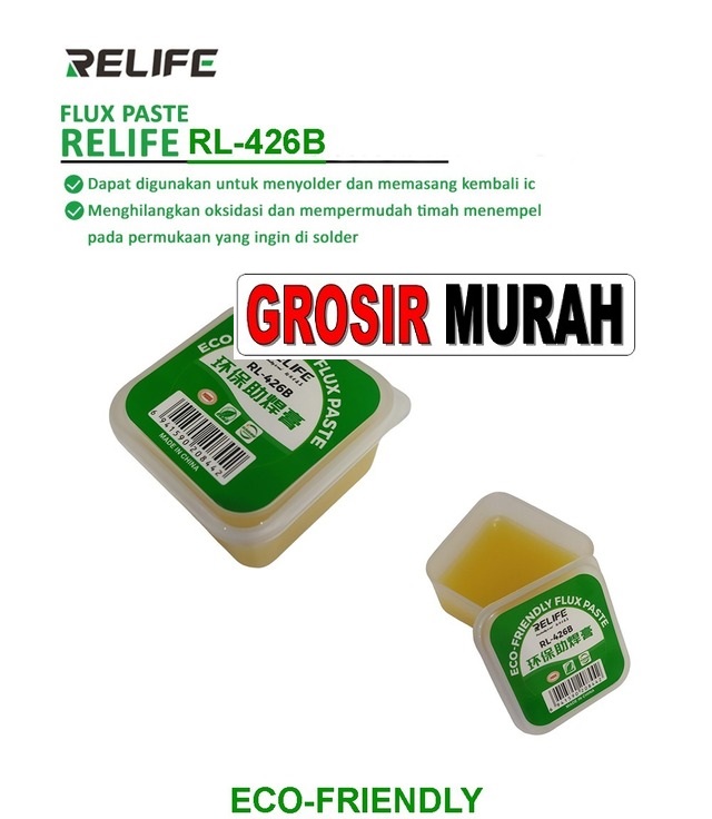 Flux Paste Relife Rl-426B 40Gram Perlengkapan Service Toolkit Alat Serpis teknisi hp