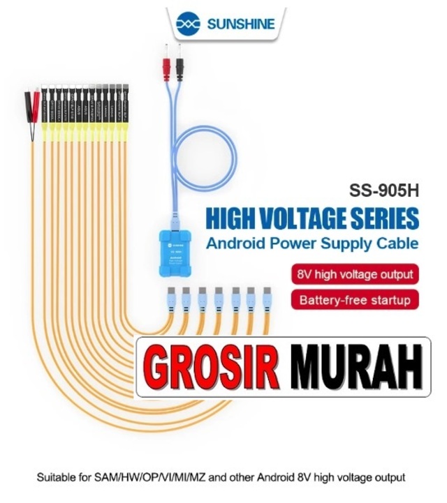 Tool Kabel Power Supply Sunshine Ss-905H Android Perlengkapan Service Toolkit Alat Serpis teknisi hp