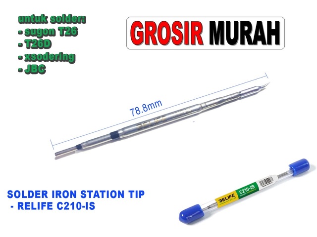 Tool Mata Solder Station Gvm C210-Is Bengkok Perlengkapan Service Toolkit Alat Serpis teknisi