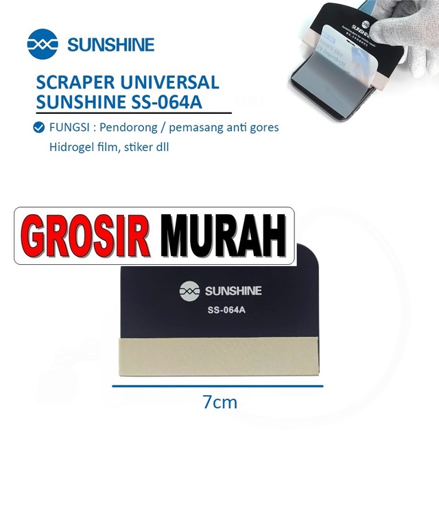 Tool Scraper Universal Sunshine Ss-064A 7Cm Perlengkapan Service Toolkit Alat Serpis teknisi hp