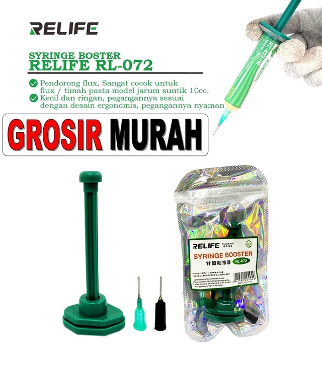 Syringe Boster Relife Rl-072 Perlengkapan Service Toolkit Alat Serpis teknisi