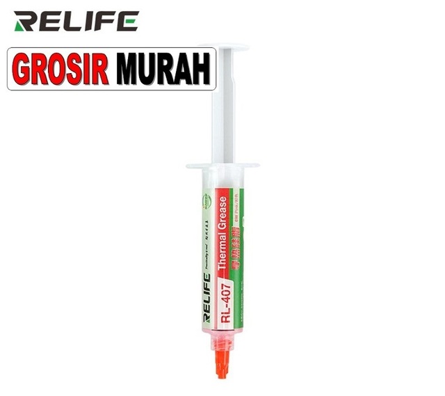 Thermal Paste Relife Rl-407 20G  Perlengkapan Service Toolkit Alat Serpis teknisi