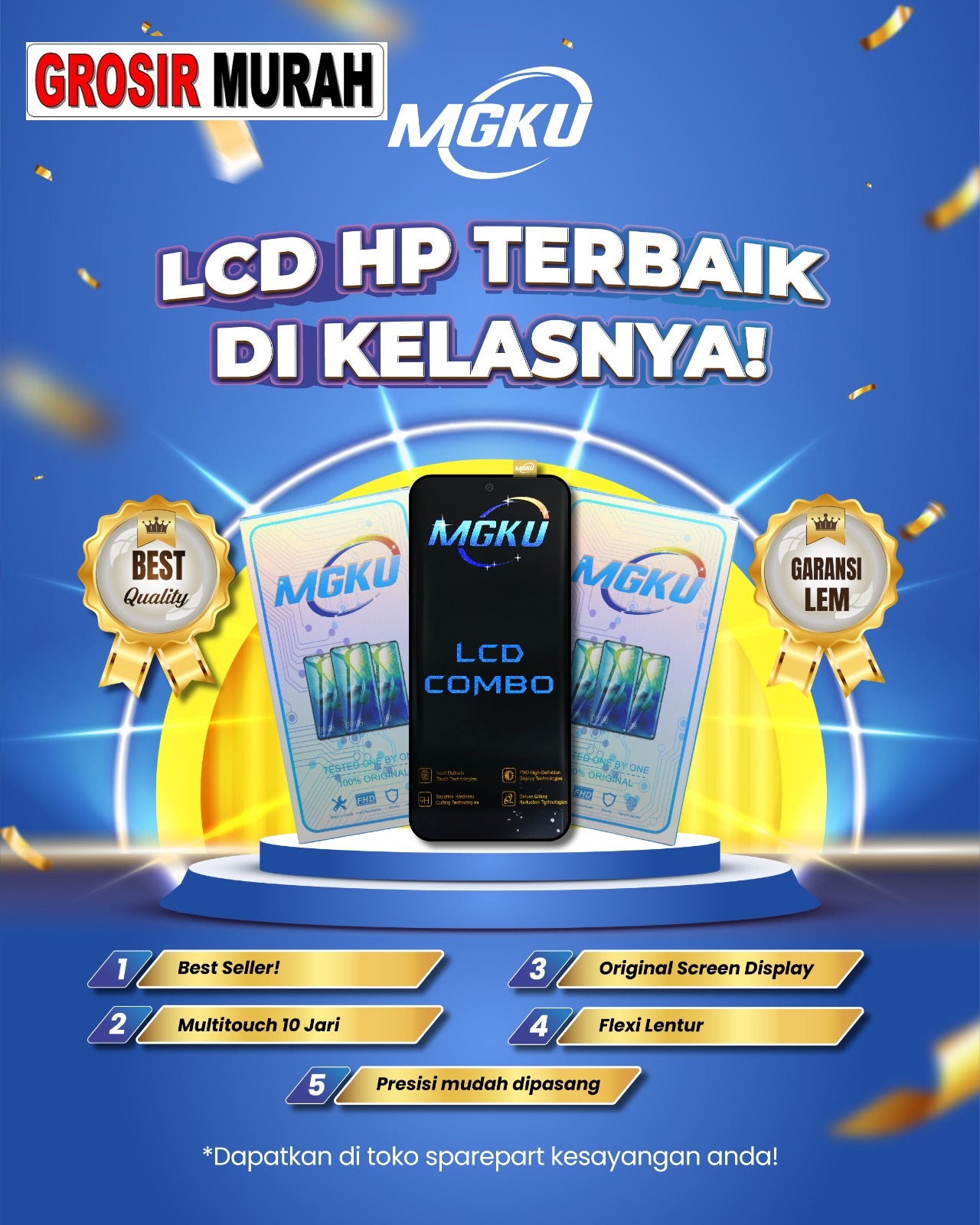 lcd mgku terbaik di kelasnya