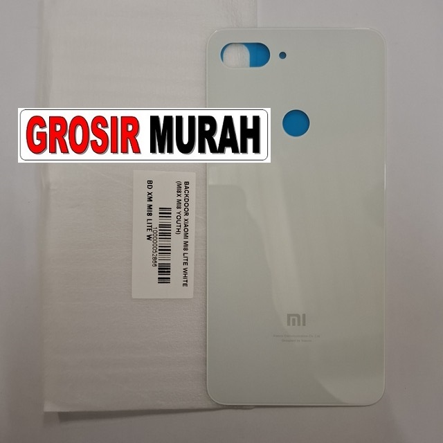 Backdoor Xiaomi Mi8 Lite Mi8X Mi8 Youth White