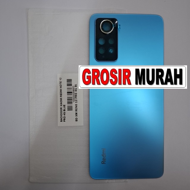 Backdoor Xiaomi Redmi Note 12 Pro 4G Blue