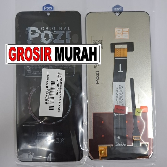 Lcd Xiaomi Redmi 12C Poco C55 Org Pozi