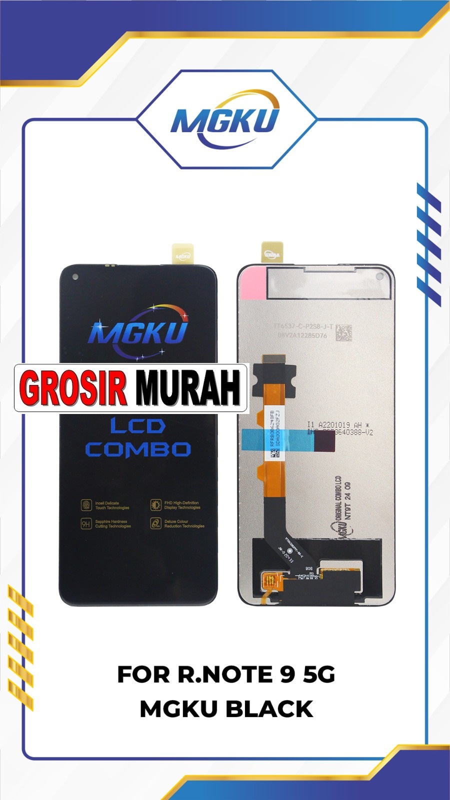 Lcd Xiaomi Redmi Note 9 5G Redmi Note 9T Mgku