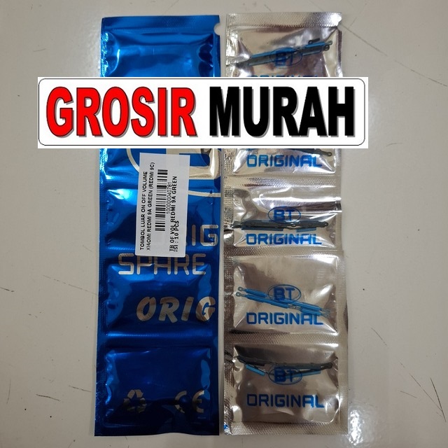 Tombol Luar On Off Volume Xiaomi Redmi 9A Redmi 9C Green