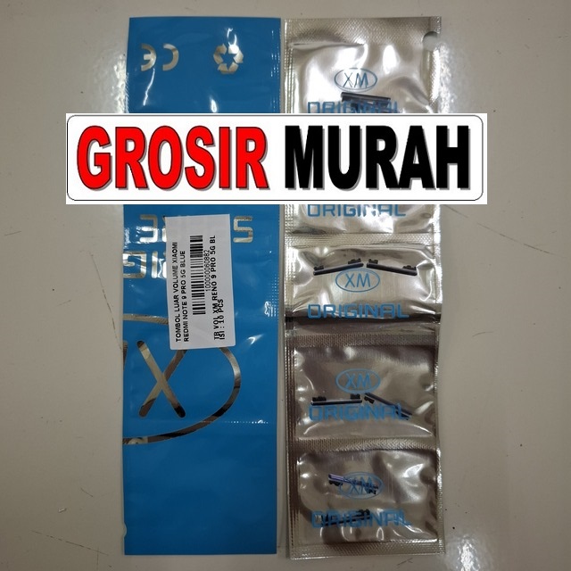 Tombol Luar Volume Xiaomi Redmi Note 9 Pro 5G Blue