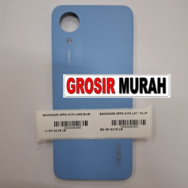 Backdoor Oppo A17K Lake Blue