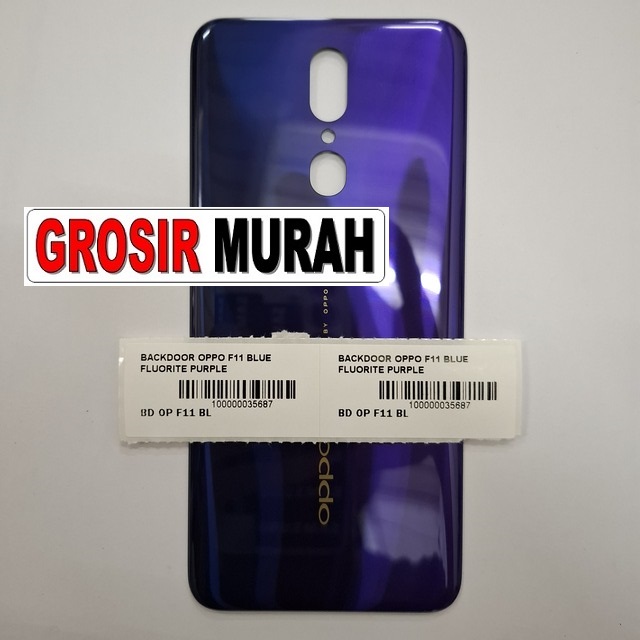 Backdoor Oppo F11 Blue Fluorite Purple