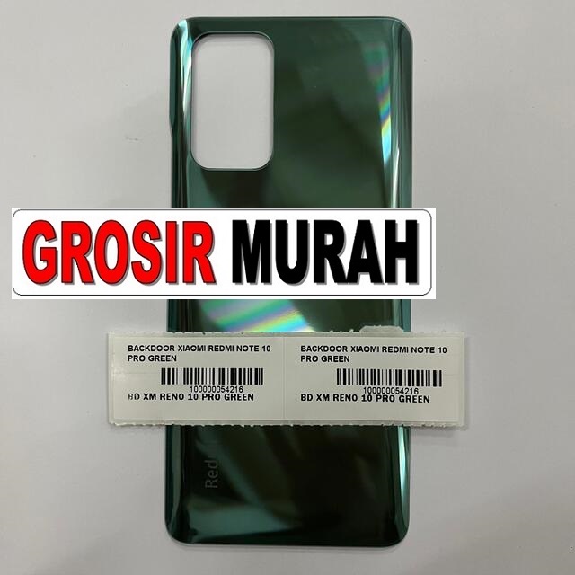 Backdoor Xiaomi Redmi Note 10 Pro Green