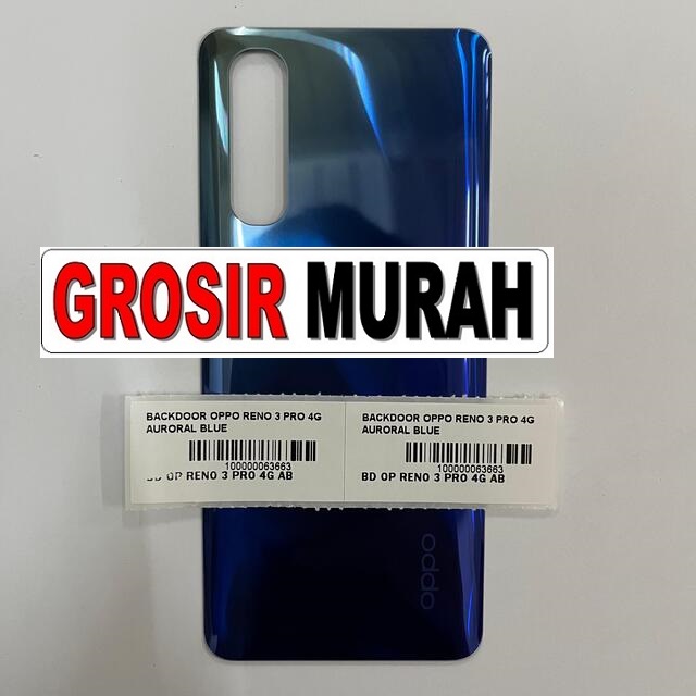 Backdoor Oppo Reno 3 Pro 4G Auroral Blue