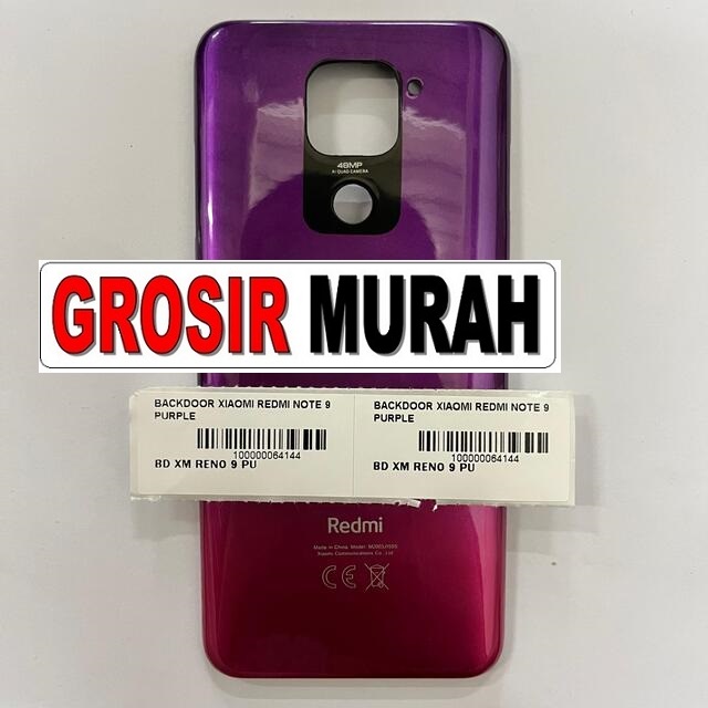 Backdoor Xiaomi Redmi Note 9 Purple