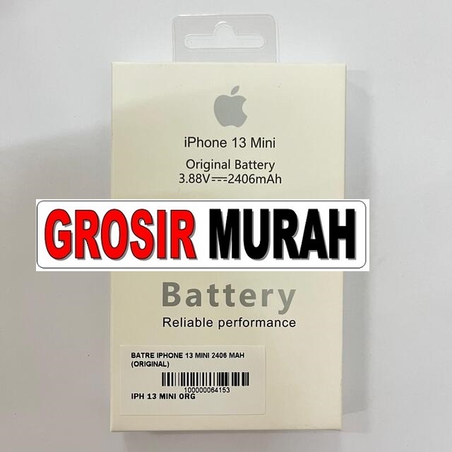 Jual Batre Iphone 13 Mini 2406 Mah Original Baterai Battery