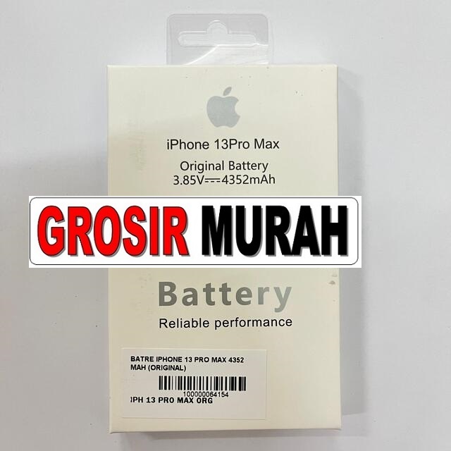 Jual Batre Iphone 13 Pro Max Original Baterai Battery