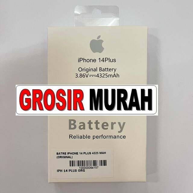 Jual Batre Iphone 14 Plus 4325 Mah Original Baterai Battery