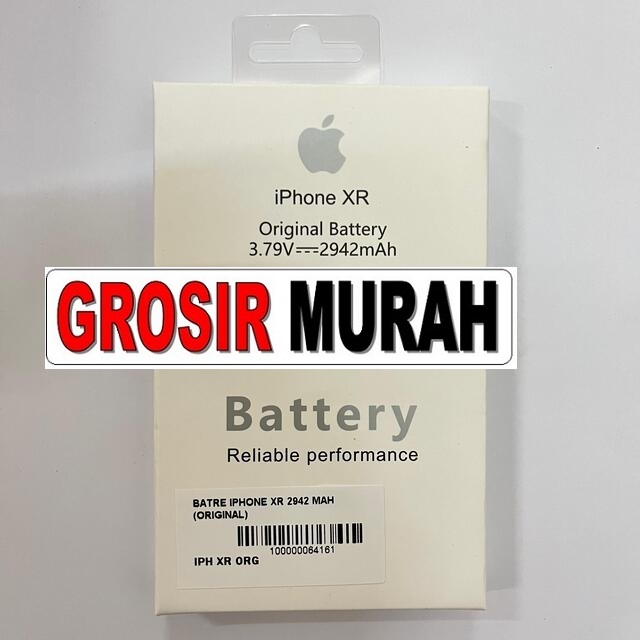 Jual Batre Iphone Xr 2942 Mah Original Baterai Battery