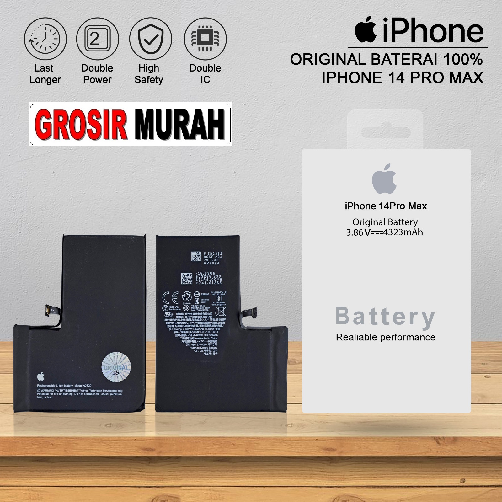 Batt Original Apple Iphone 14 Pro Max