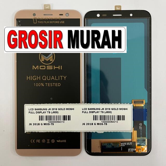 Lcd Samsung J6 2018 J600 Gold Moshi