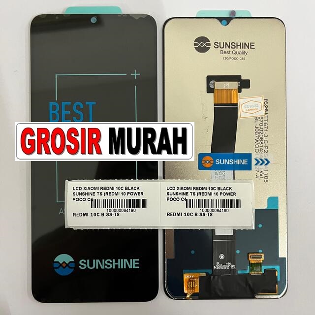 Jual Lcd Xiaomi Redmi 10C Redmi 10 Power Poco C40 Poco C55 Redmi 12C Sunshine