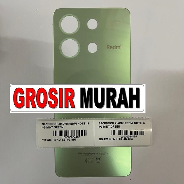 Backdoor Xiaomi Redmi Note 13 4G Mint Green