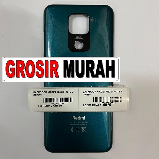 Backdoor Xiaomi Redmi Note 9 Green