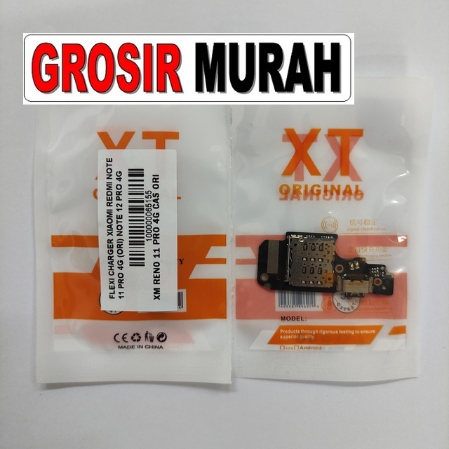 Jual Flexi Charger Xiaomi Redmi Note 11 Pro 4G Note 12 Pro 4G  Note 11E Pro Poco X4 Pro 5G Ori Fleksibel Flexible Fleksi Flexibel Flex Con Tc Connector Pcb Konektor cas papan charging