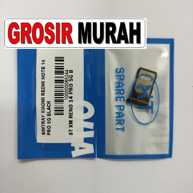 Jual Simtray Xiaomi Redmi Note 14 Pro 5G Simcard Simlock Slot Sim Tray