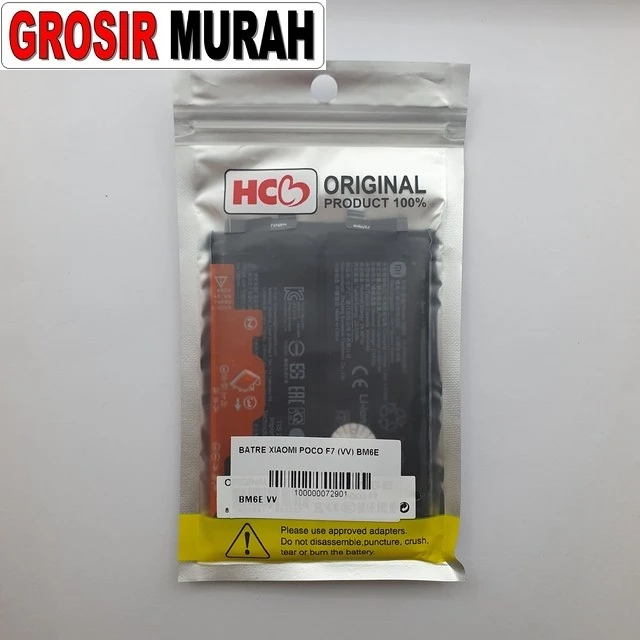 Batre Xiaomi Poco F7 (vv) Bm6e ready stock harga grosir sparepart HP Libra Jaya