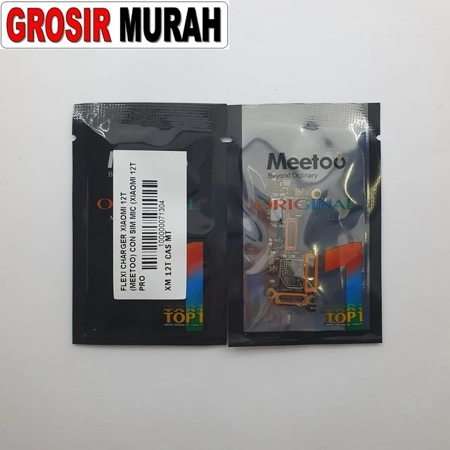 Flexi Charger Xiaomi 12t (meetoo) Con Sim Mic (xiaomi 12t Pro Redmi K50z K50 Ultra) ready stock harga grosir sparepart HP Libra Jaya